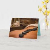 Wellness-Center Massage Schönheitspflege Geschenkg Karte (Gelbe Blume)