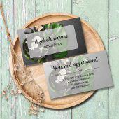 Wellness-Center Massage Therapeut Salon Visitenkarte