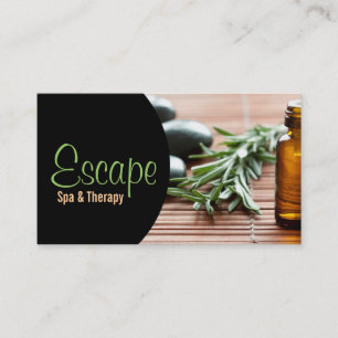 Wellness-Center Massage Therapist Klinik Wellness Visitenkarte