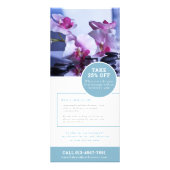 Wellness-Center Massage Wellness Förderung Marketi Werbekarte (Hinten)