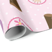 Wellness-Center-Musterverpackungspapier Geschenkpapier (Rolleneckpunkt)