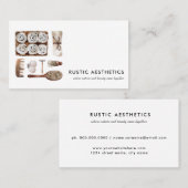 Wellness-Center | Natürliche Bio Kosmetik Visitenkarte (Vorne/Hinten)