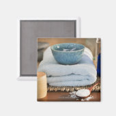 Wellness-Center noch Leben Magnet (Vorderseite/Rückseite)