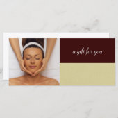 Wellness-Center- oder Massagetherapeut Geschenkgut (Vorne/Hinten)