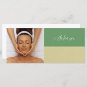 Wellness-Center- oder Massagetherapeut Geschenkgut (Vorne/Hinten)