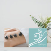 Wellness-Center- oder Massagetherapeut Geschenkgut (Stehend Vorderseite)