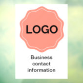 Wellness-Center- oder Salonzeichen Fensteraufkleber (Blatt 3)