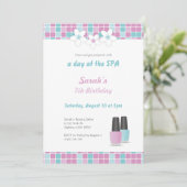 WELLNESS-CENTER Party Einladung (Stehend Vorderseite)