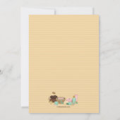 Wellness-Center Party Einladung (Rückseite)