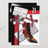 Wellness-Center Party Einladung (Vorne/Hinten)