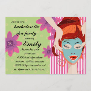 Wellness-Center Party Einladung