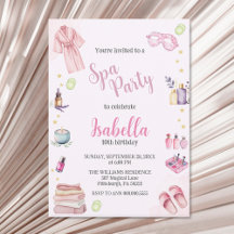 Wellness-Center Party Girl Beauty Watercolor Glam