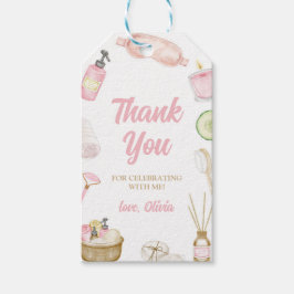 Wellness-Center Party, Party, Glam Makeup Party Geschenkanhänger