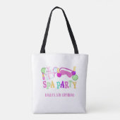 Wellness-Center Party Tote Tasche (Rückseite)