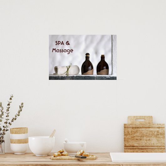 WELLNESS-CENTER POSTER (Küche)