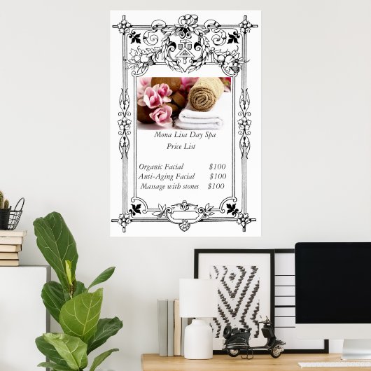 Wellness-Center Poster (Heimbüro)