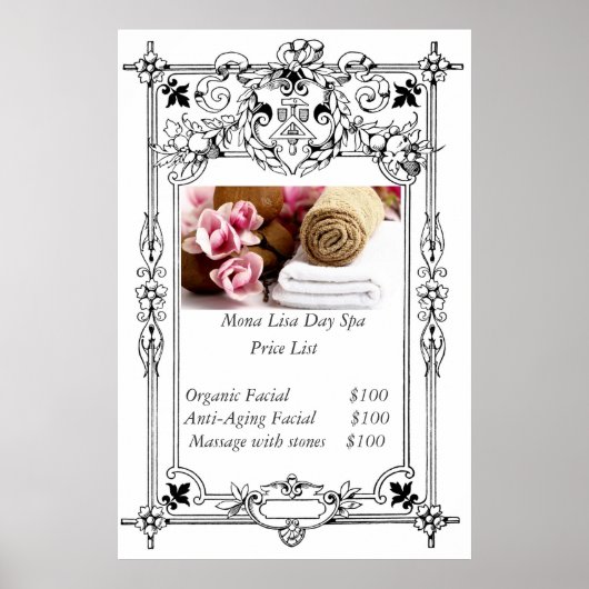 Wellness-Center Poster (Vorne)