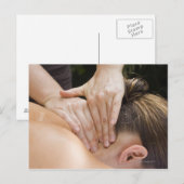 Wellness-Center Postkarte (Vorne/Hinten)