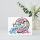 Wellness-Center Postkarte (Stehend Vorderseite)