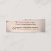 Wellness-Center Retreat | Massage Mini Visitenkarte (Rückseite)