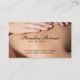 Wellness-Center Retreat | Massage Visitenkarte