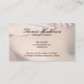 Wellness-Center Retreat | Massage Visitenkarte (Rückseite)