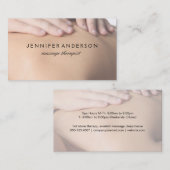 Wellness-Center Retreat | Massage Visitenkarte (Vorne/Hinten)