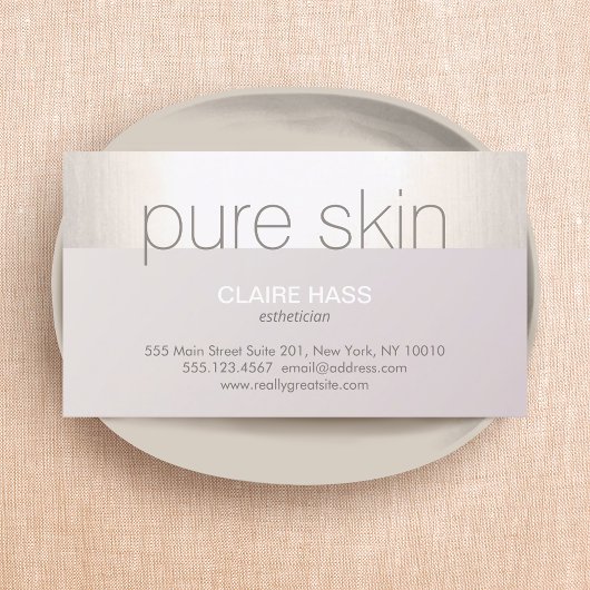 Wellness-Center Salon Business Card Visitenkarte