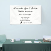 Wellness-Center-Salon Gäste Informationen Strand Banner (Messeveranstaltung)