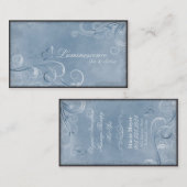 Wellness-Center-Salon-Geschäfts-Karten-Vintager Visitenkarte (Vorne/Hinten)