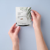 Wellness-Center Salon Massage Preisliste A5 Flyer (Gruppe)