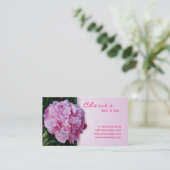 Wellness-Center - Salon-rosa Terminkarte (Stehend Vorderseite)