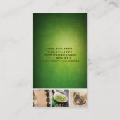 Wellness-Center Salon Sauna Banya Beauty Nails Bus Visitenkarte (Rückseite)