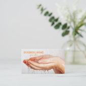 Wellness-Center Salon, Wellness-Center Visitenkarte (Stehend Vorderseite)