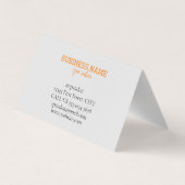 Wellness-Center Salon, Wellness-Center Visitenkarten (Rückseite)