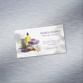 Wellness-Center Scent | Bath Salts | Öl Magnetische Visitenkarte (Beispiel)