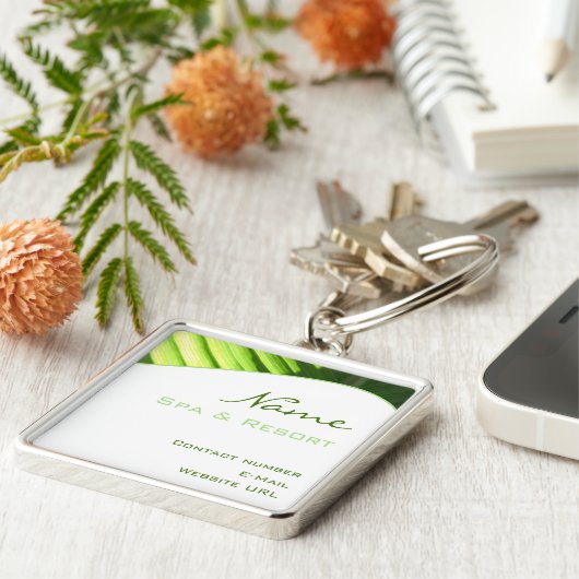 Wellness-Center Schlüsselanhänger (Seite)