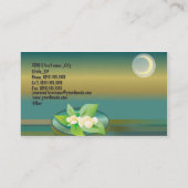 Wellness-Center-Schönheits-Salon-Geschäfts-Karte Visitenkarte (Rückseite)