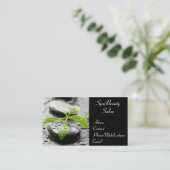 Wellness-Center/Schönheits-Salon-Geschäfts-Karte Visitenkarte (Stehend Vorderseite)