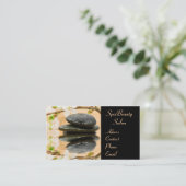 Wellness-Center/Schönheits-Salon-Geschäfts-Karte Visitenkarte (Stehend Vorderseite)