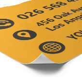 Wellness-Center, Schönheitssalon, Wellnesscenter Poster (Ecke)