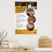 Wellness-Center, Schönheitssalon, Wellnesscenter Poster (Küche)