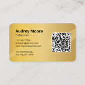 Wellness-Center Services Visitenkarte (Vorderseite)