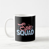 Wellness-Center Squad Massage Therapeutin Masseuse Kaffeetasse (Links)