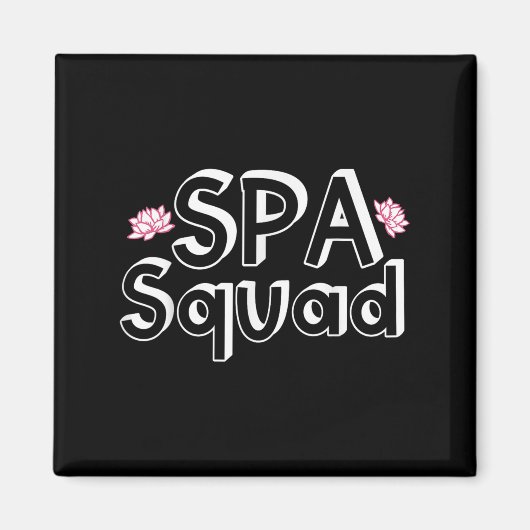 Wellness-Center Squad Wellness-Center Mitarbeiter  Magnet (Vorne)
