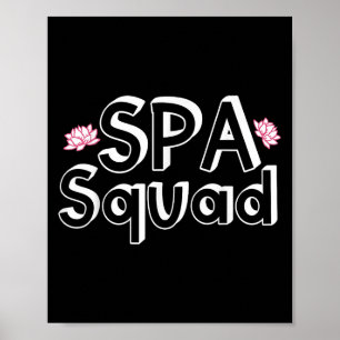 Wellness-Center Squad Wellness-Center Mitarbeiter Poster