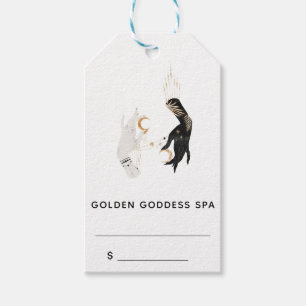 Wellness-Center Stars Moon Mystic Hands Gold Palm  Geschenkanhänger