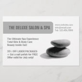 Wellness-Center Stones Flyer (Vorne)