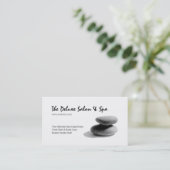 Wellness-Center Stones Terminkarte (Stehend Vorderseite)