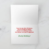 Wellness-Center-Tag! Feiertagskarte (Innenseite)